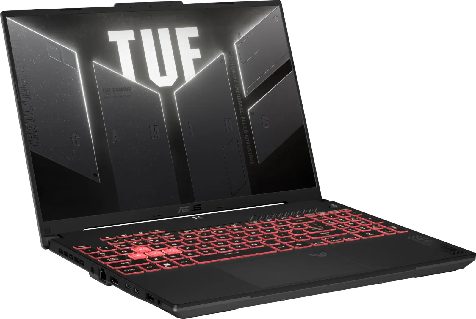 Ноутбук Asus TUF Gaming A16 FA607NUG-WH73 Ryzen 7 7445HS 16Gb SSD512Gb NVIDIA GeForce RTX4050 6Gb 16 IPS WUXGA 1920x1200 Windows 11 Home Multi Language grey WiFi BT Cam 90NR0MU3-M00AT0 - фото 3