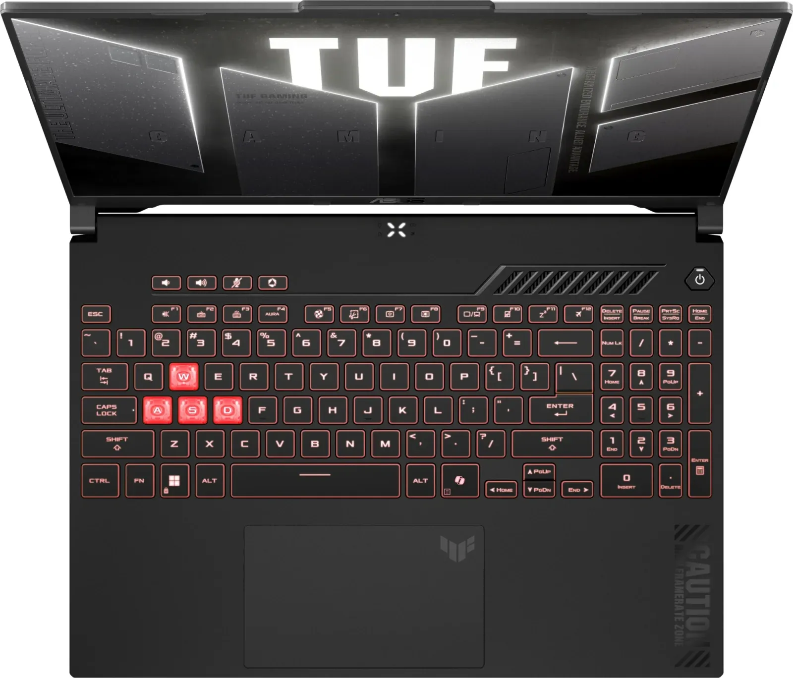 Ноутбук Asus TUF Gaming A16 FA607NUG-WH73 Ryzen 7 7445HS 16Gb SSD512Gb NVIDIA GeForce RTX4050 6Gb 16 IPS WUXGA 1920x1200 Windows 11 Home Multi Language grey WiFi BT Cam 90NR0MU3-M00AT0 - фото 7