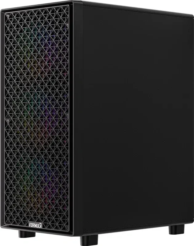 Корпус Formula Mana Dynamic AR черный без БП ATX 3x120mm 2x140mm 2xUSB3.0 audio bott PSU - фото 3
