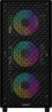 Корпус Formula Mana Dynamic AR черный без БП ATX 3x120mm 2x140mm 2xUSB3.0 audio bott PSU - фото 8
