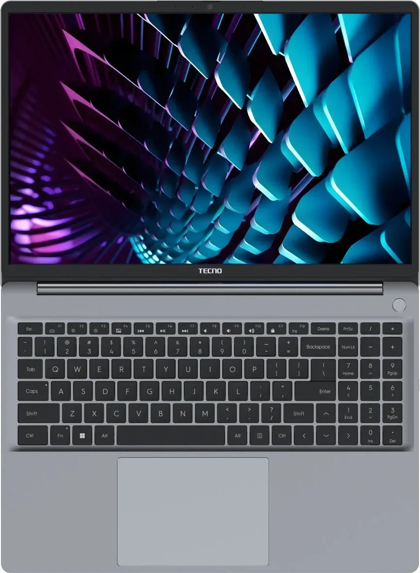 Ноутбук Tecno MegaBook K16SFA Ryzen 5 7535HS 16Gb SSD1Tb AMD Radeon 660M 16 IPS WUXGA 1920x1200 Windows 11 Home grey WiFi BT Cam 6060mAh 71005000407 - фото 4