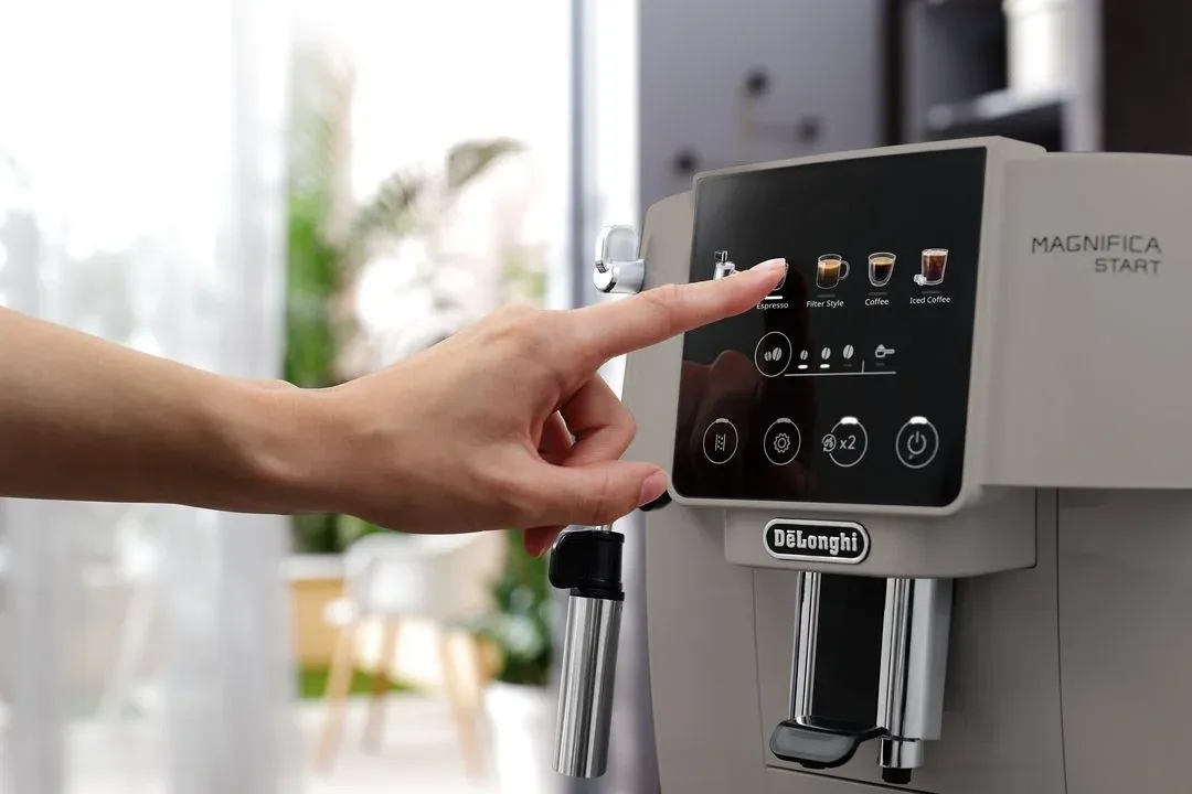 Кофемашина Delonghi Magnifica Start ECAM220.50.BG 1450Вт бежевый/серебристый - фото 3