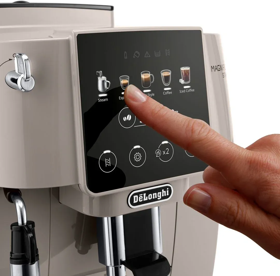 Кофемашина Delonghi Magnifica Start ECAM220.50.BG 1450Вт бежевый/серебристый - фото 8
