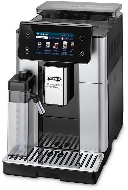 Кофемашина Delonghi Primadonna Aromatic ECAM630.75.TSM 1450Вт серебристый/черный - фото 2