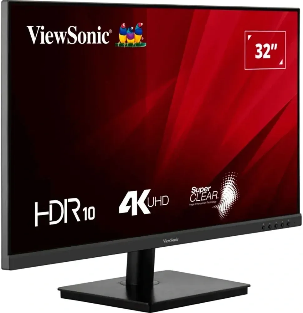 Монитор ViewSonic 32 VA3208-4K-HD черный VA LED 16:9 HDMI матовая 300cd 178гр/178гр 3840x2160 60Hz DP 4K 6.6кг - фото 2