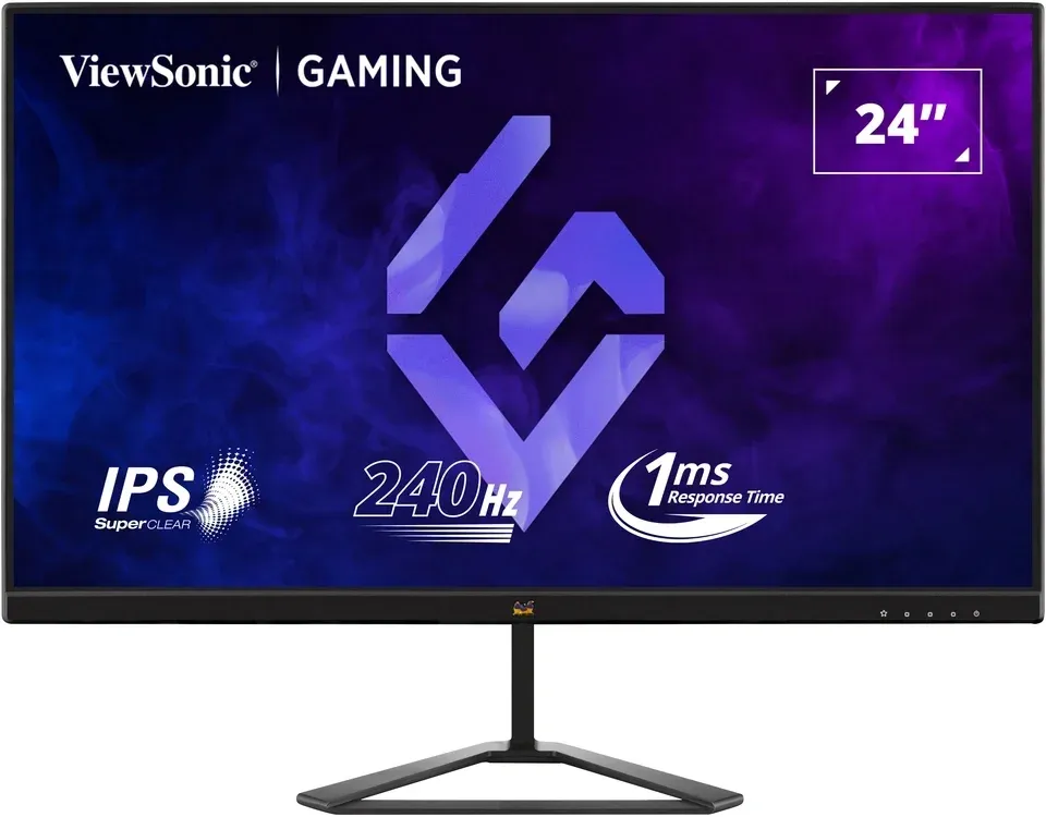 Монитор ViewSonic 23.8 VX2479A-HD-PRO черный IPS LED 16:9 HDMI матовая 250cd 178гр/178гр 1920x1080 240Hz G-Sync FreeSync DP FHD 3.2кг - фото 4