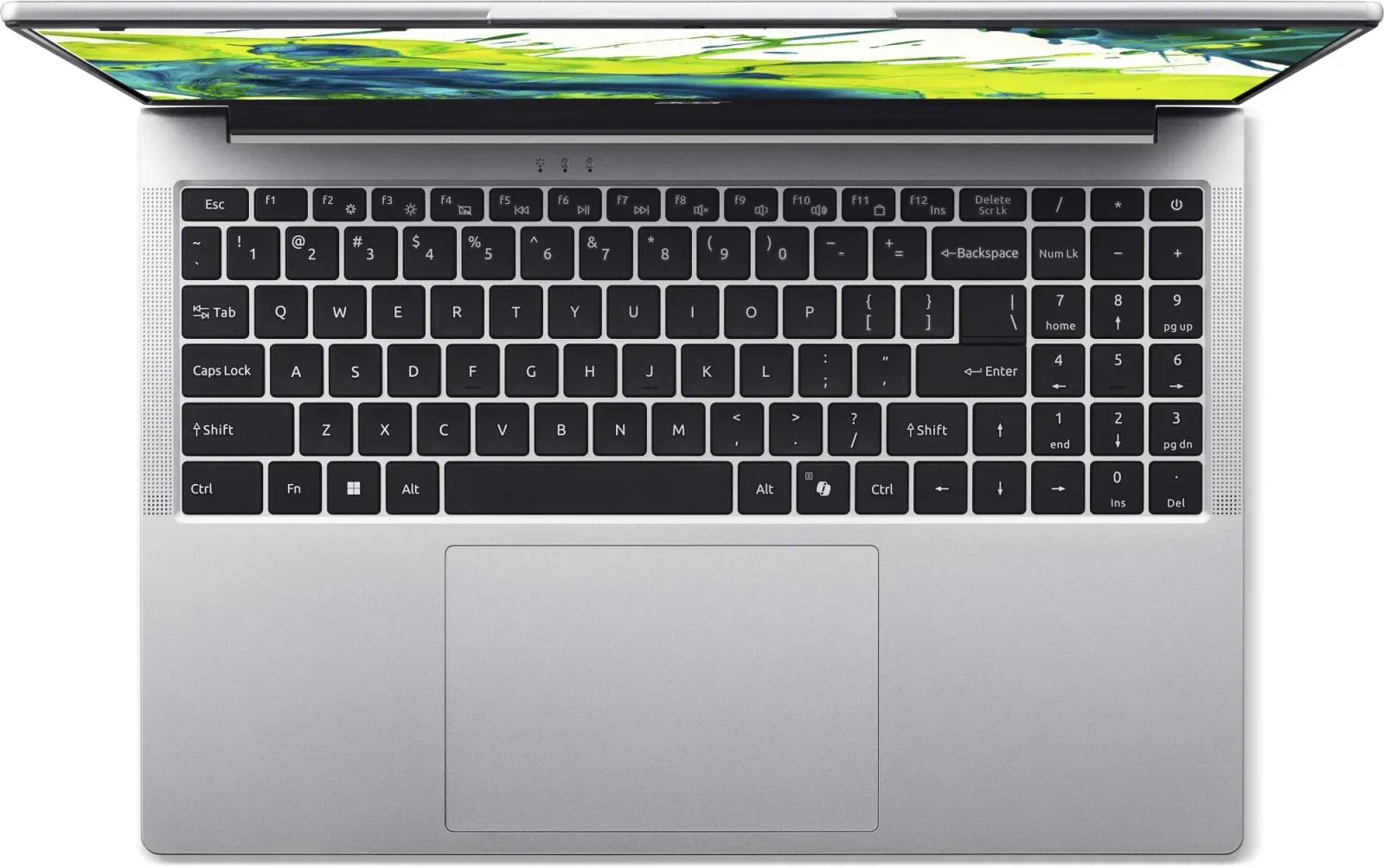 Ноутбук Acer Aspire Lite AL16-54P-566Z Core 5 120U 16Gb SSD512Gb Intel Graphics 16 IPS WUXGA 1920x1200 без ОС silver WiFi BT Cam 5100mAh NX.D76CD.005 - фото 4