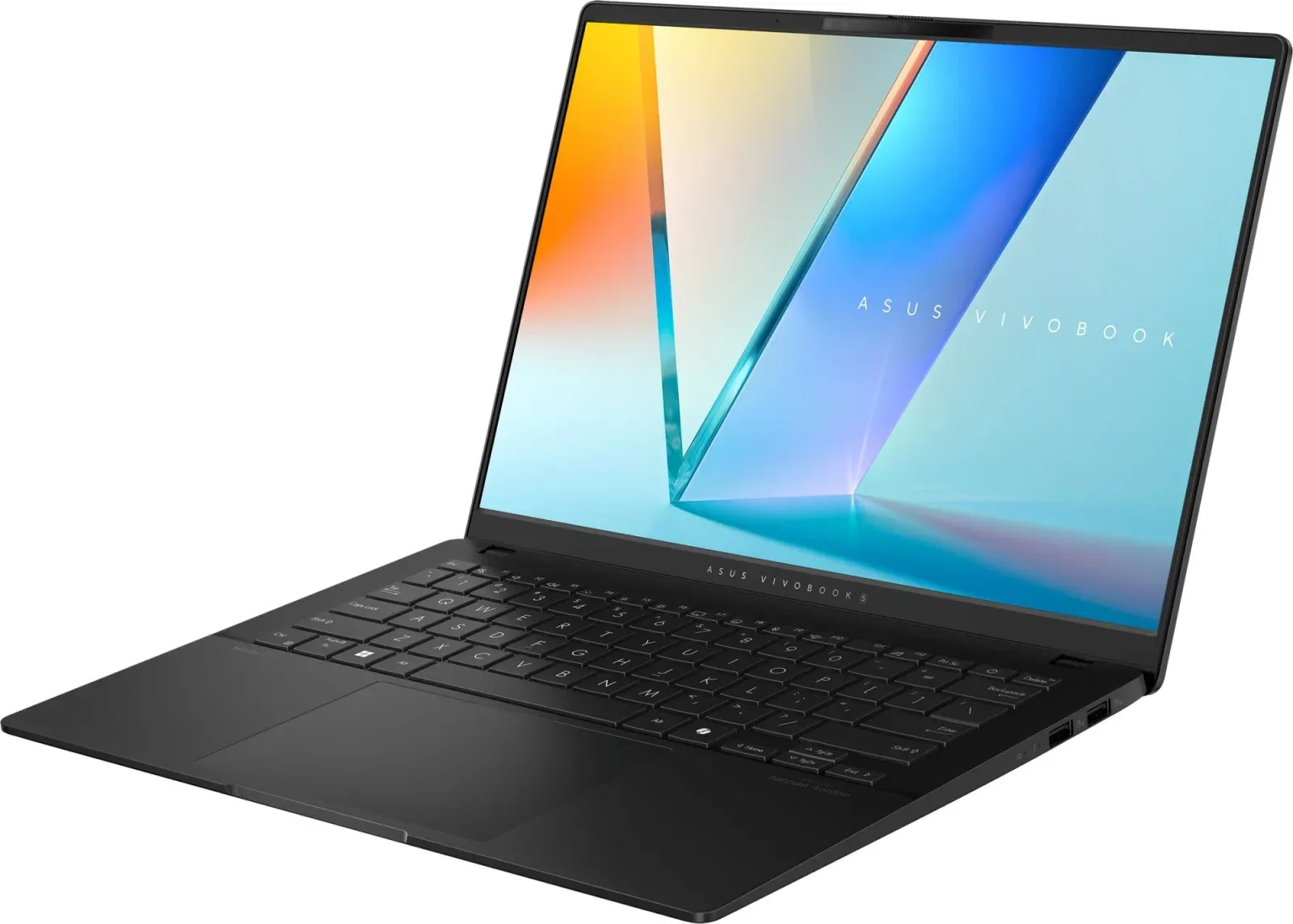 Ноутбук Asus VivoBook S14 OLED S5406SA-QD237 Core Ultra 5 226V 16Gb SSD512Gb Intel Arc 130V 14 OLED WUXGA 1920x1200 без ОС black WiFi BT Cam 90NB15R3-M00FP0 - фото 4
