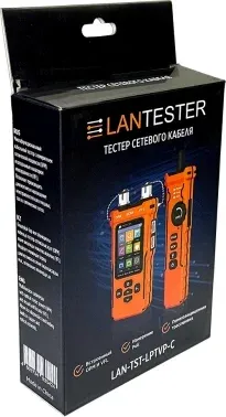 Тестер кабельный Lanmaster LAN-TST-LPTVP-C оранжевый/черный - фото 8