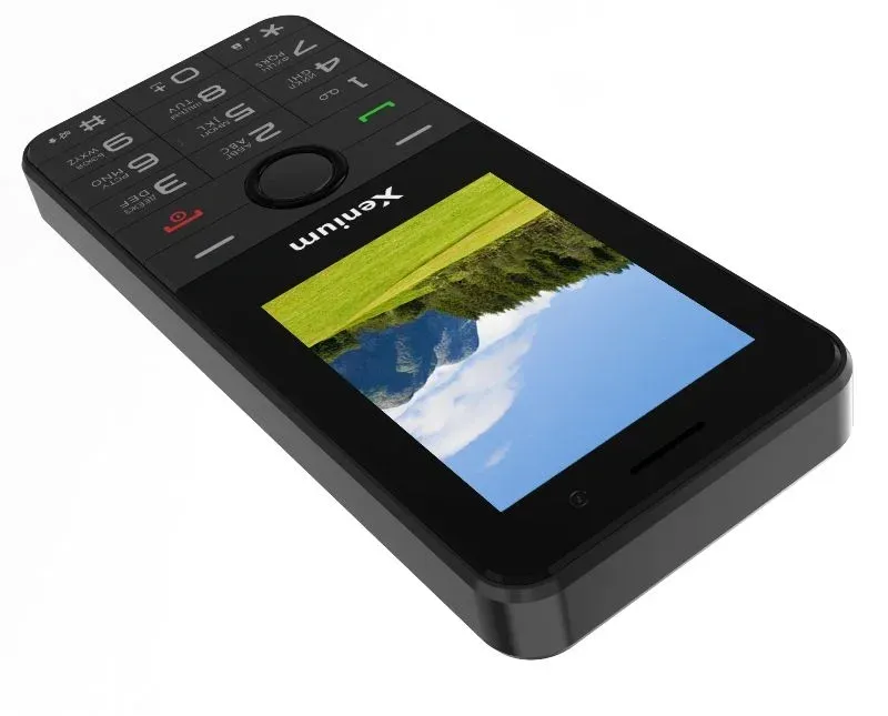 Мобильный телефон Xenium X900 черный моноблок 3G 4G 1Sim 2.4 240x320 Spreadtrum ThreadX RTOS 0.3Mpix GPS GSM900/1800 GSM1900 MP3 FM A-GPS microSD max32Gb - фото 3