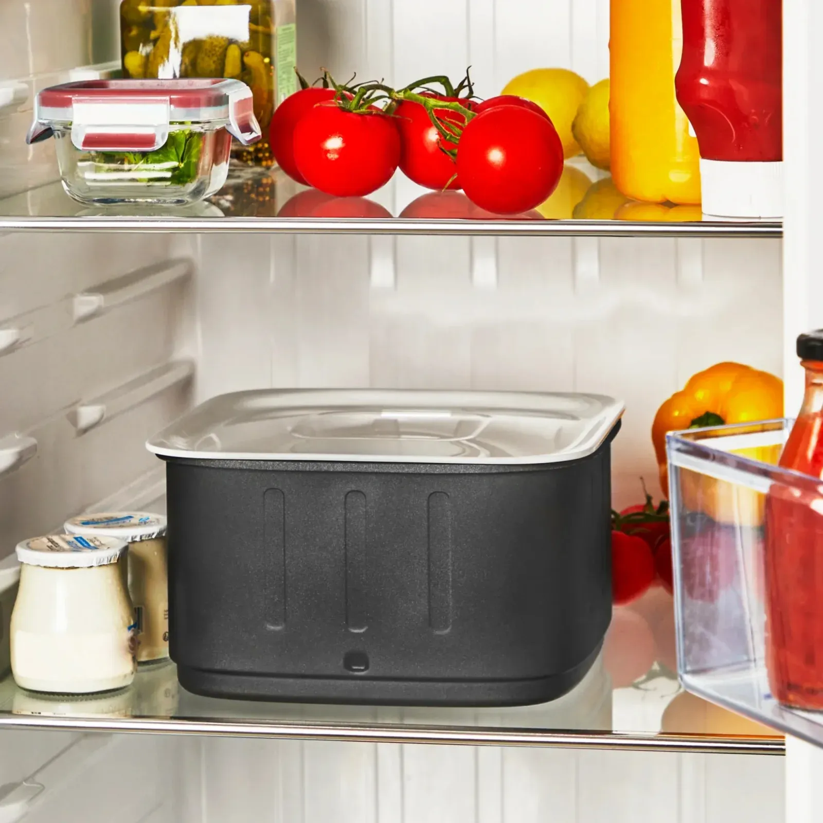 Аэрогриль Tefal EY5528E0 5л 1670Вт черный/серебристый 7211419374 - фото 2