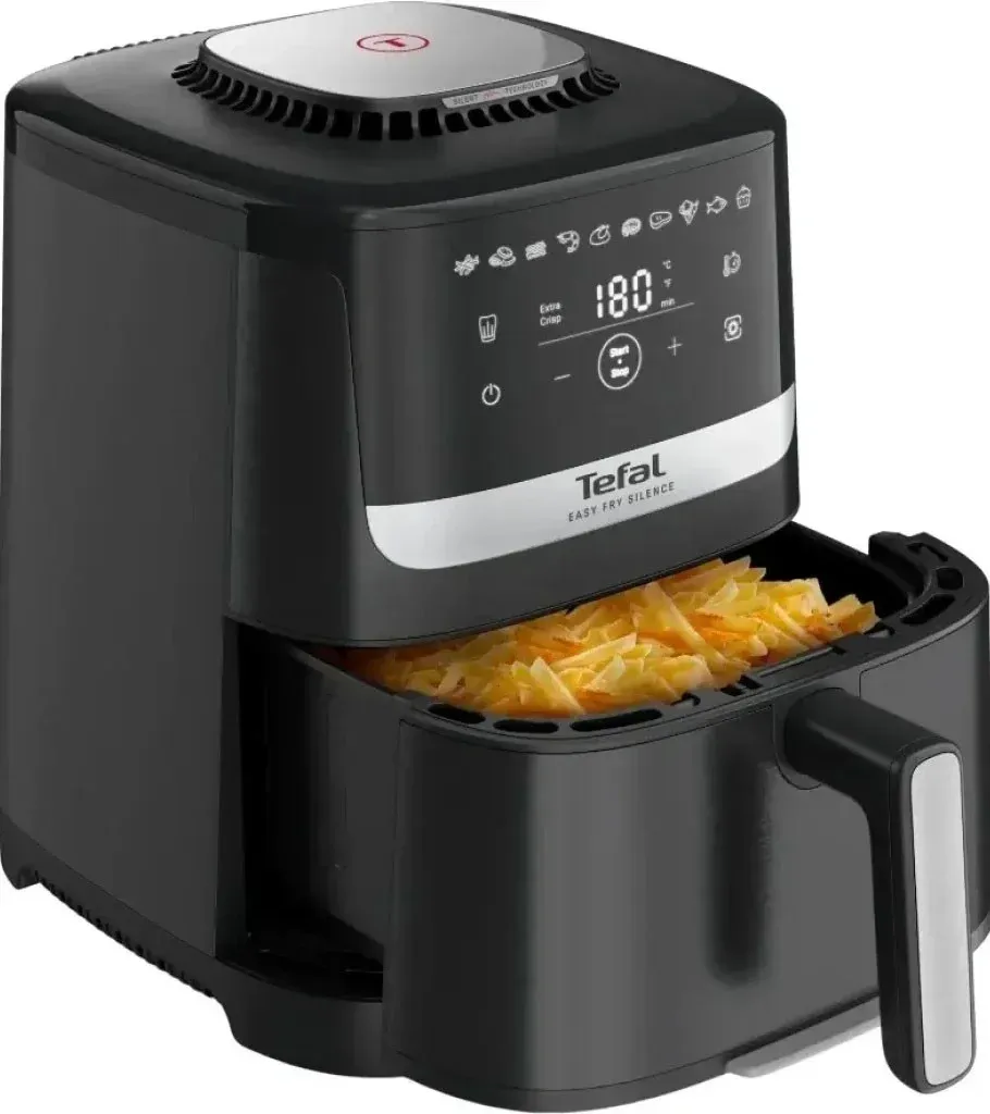 Аэрогриль Tefal EY5528E0 5л 1670Вт черный/серебристый 7211419374 - фото 5