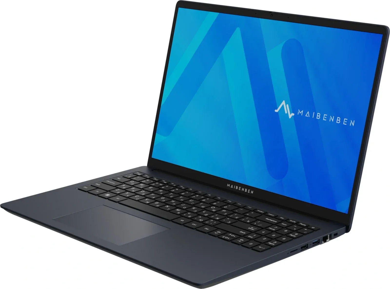 Ноутбук Maibenben M647 Ryzen 7 4800H 16Gb SSD1Tb AMD Radeon Graphics 16 IPS FHD+ 1920x1200 Linux blue WiFi BT Cam 3896mAh M6471SG0LURE3 - фото 3