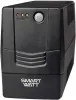 Источник бесперебойного питания Smartwatt UNI 1050E 600Вт 1050ВА черный - фото 6