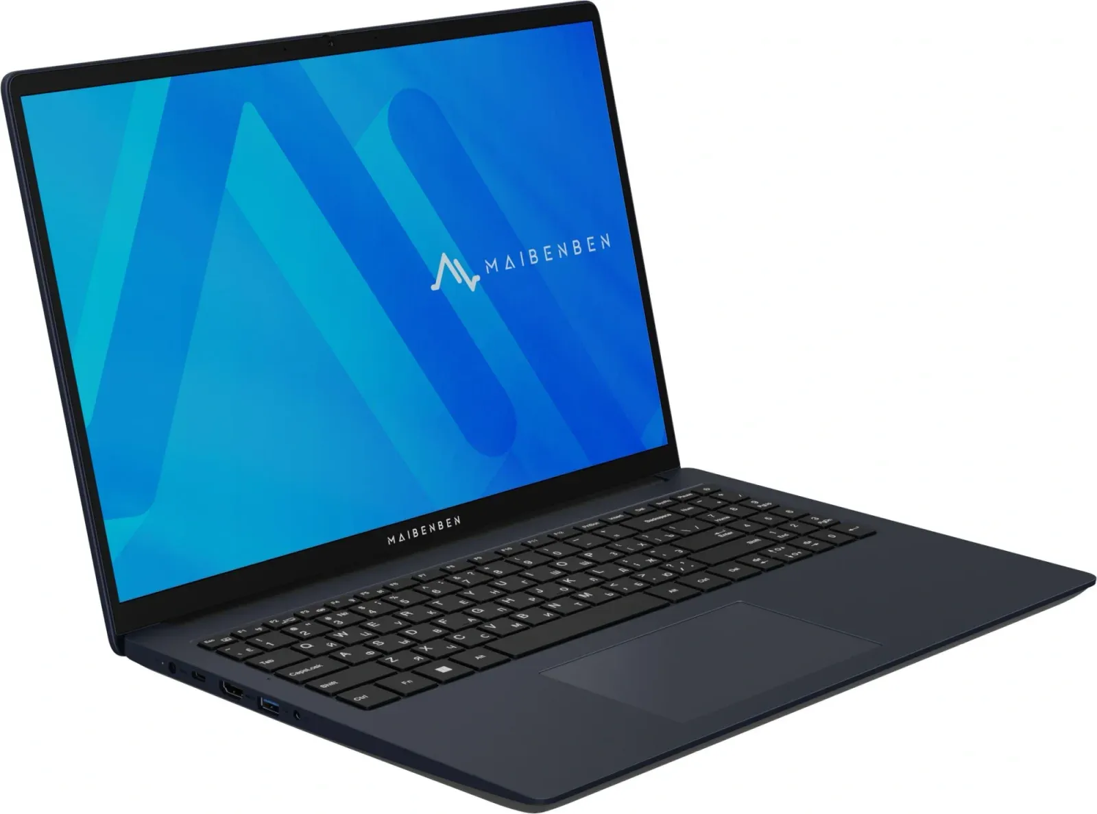 Ноутбук Maibenben M657 Ryzen 7 5825U 16Gb SSD1Tb AMD Radeon Graphics 16 IPS FHD+ 1920x1200 Linux blue WiFi BT Cam 3896mAh M657FSG0LURE3 - фото 2