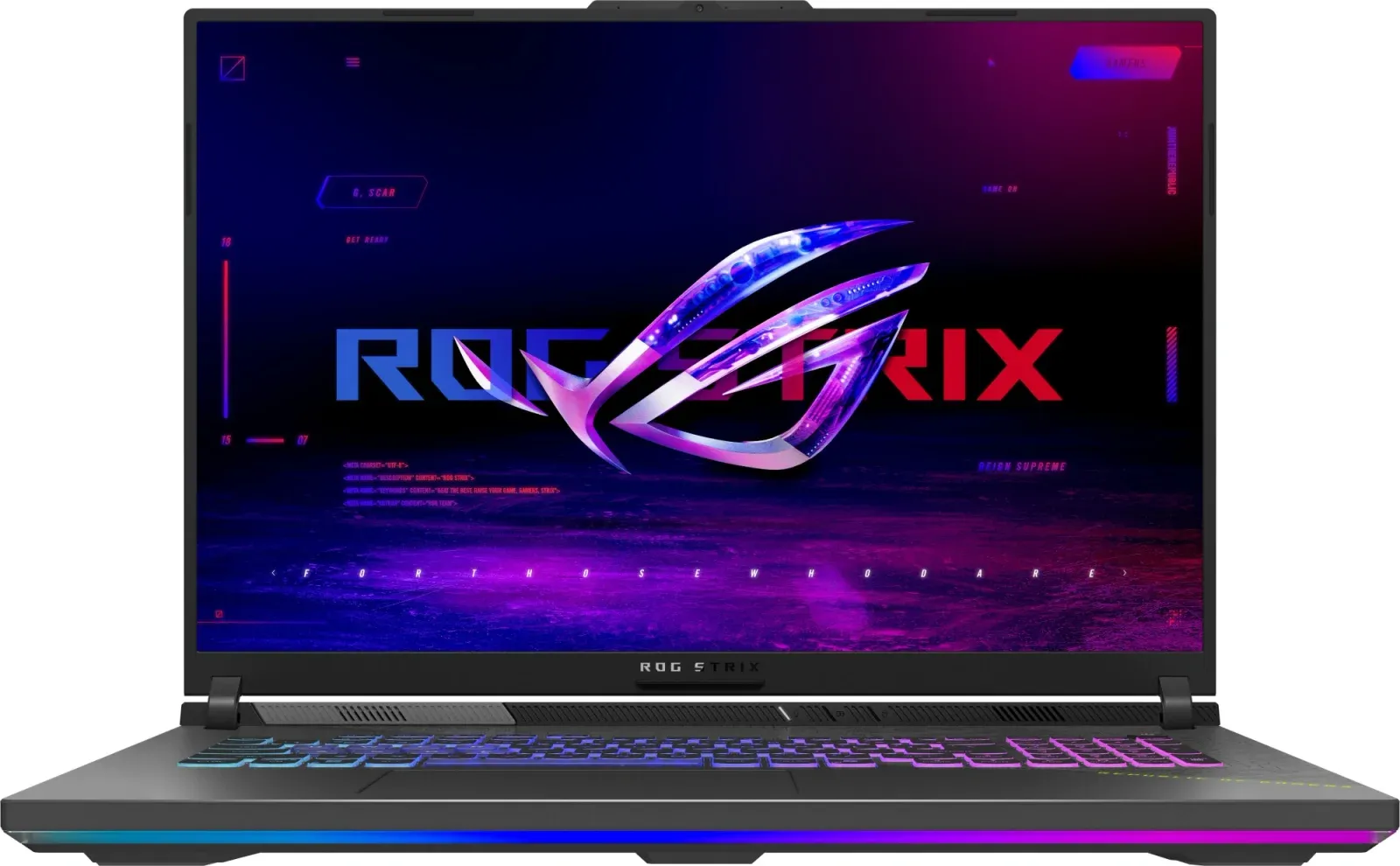 Ноутбук Asus ROG Strix G18 G814PM-S8074 Ryzen 9 8940HX 16Gb SSD1Tb NVIDIA GeForce RTX 5060 8Gb 18 IPS WUXGA 1920x1200 без ОС grey WiFi BT Cam 90NR0L29-M003Y0 - фото 2