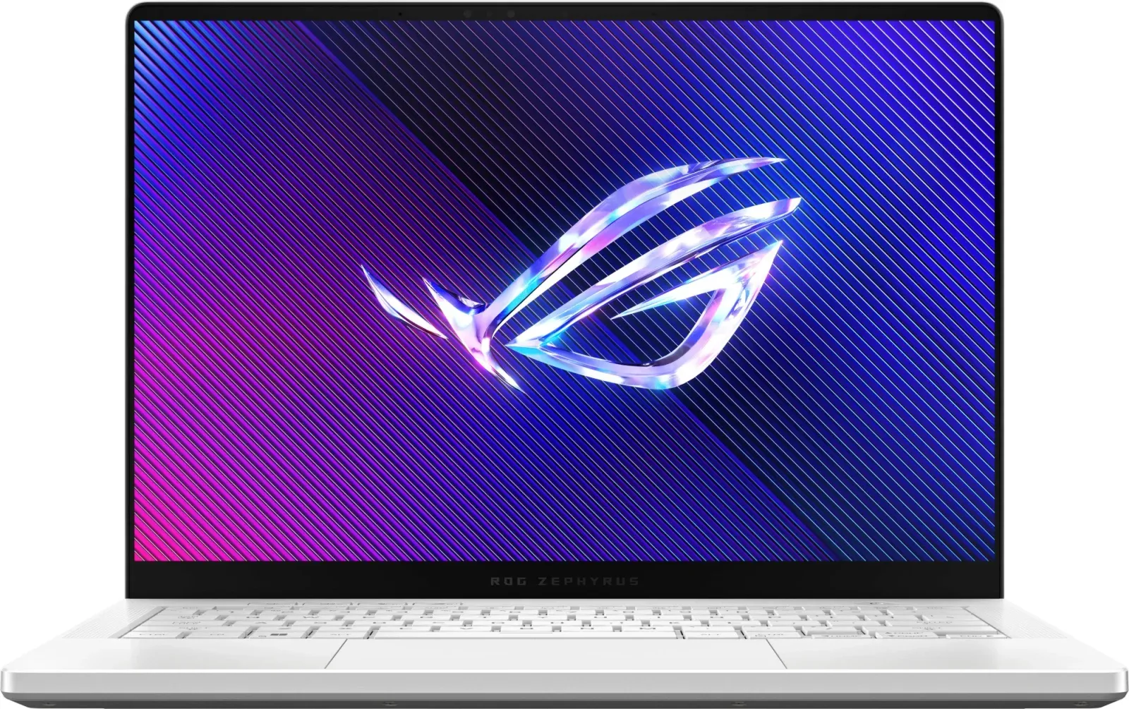 Ноутбук Asus ROG Zephyrus G14 GA403GM-SY020 Ryzen AI 9 465 32Gb SSD1Tb NVIDIA GeForce RTX 5060 8Gb 14 OLED 3K 2880x1800 без ОС white WiFi BT Cam Bag 90NR0QL2-M000V0 - фото 2