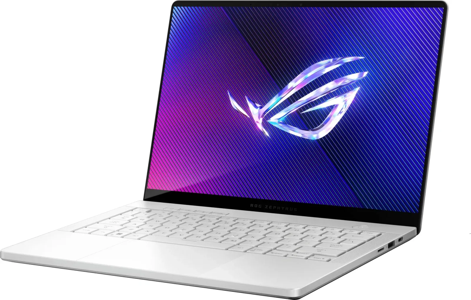 Ноутбук Asus ROG Zephyrus G14 GA403GM-SY020 Ryzen AI 9 465 32Gb SSD1Tb NVIDIA GeForce RTX 5060 8Gb 14 OLED 3K 2880x1800 без ОС white WiFi BT Cam Bag 90NR0QL2-M000V0 - фото 3