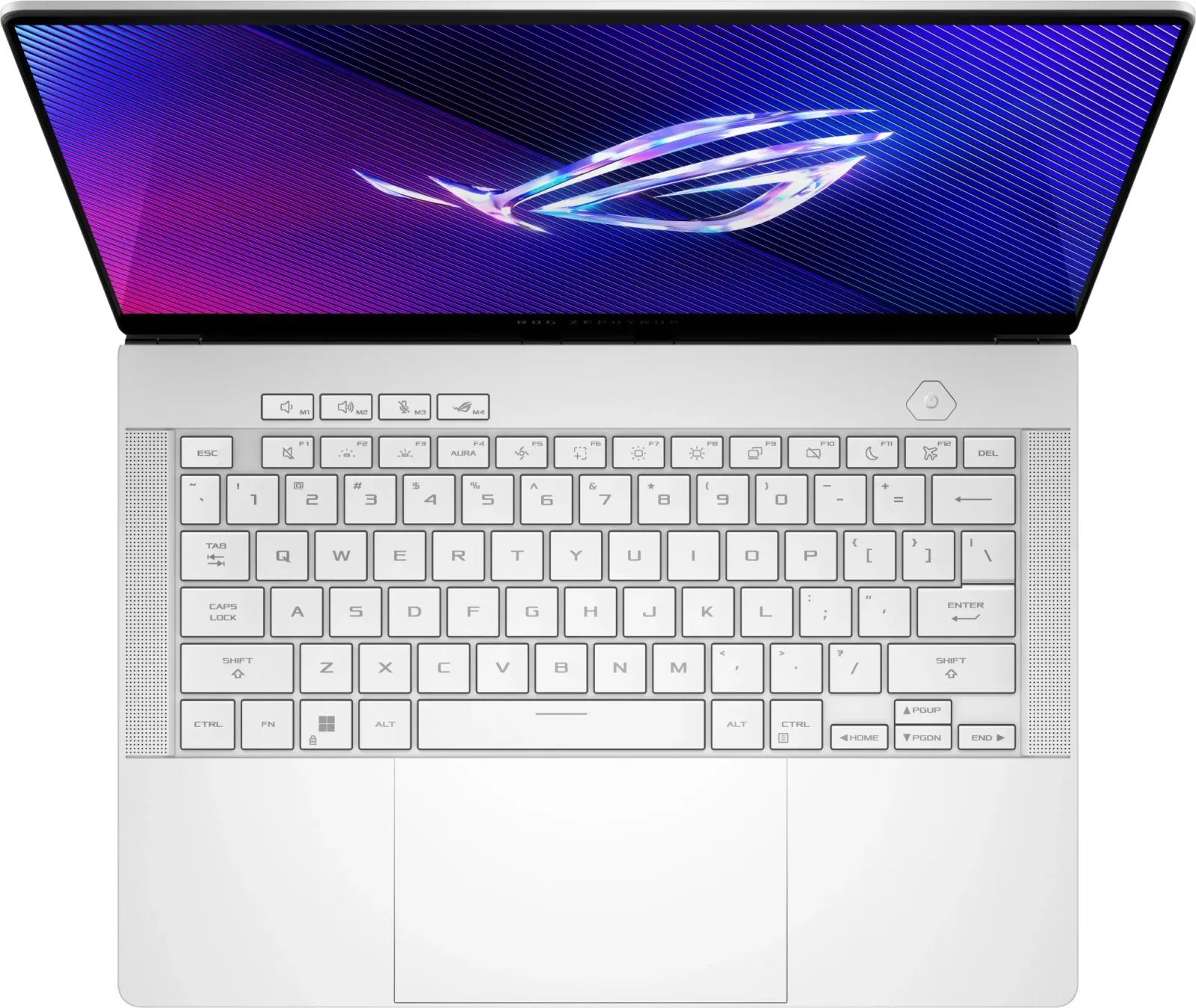 Ноутбук Asus ROG Zephyrus G14 GA403GM-SY020 Ryzen AI 9 465 32Gb SSD1Tb NVIDIA GeForce RTX 5060 8Gb 14 OLED 3K 2880x1800 без ОС white WiFi BT Cam Bag 90NR0QL2-M000V0 - фото 5