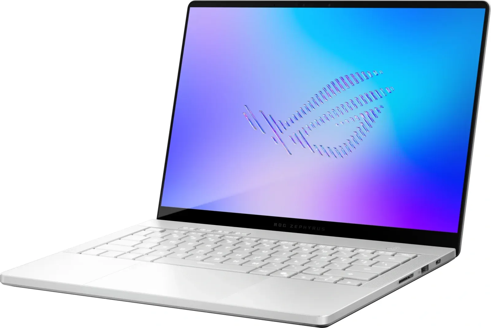 Ноутбук Asus ROG Zephyrus G14 GU405AW-SY024W Core Ultra 9 386H 32Gb SSD1Tb NVIDIA GeForce RTX5080 16Gb 14 OLED 3K 2880x1800 Windows 11 Home white WiFi BT Cam Bag 90NR0P83-M000Y0 - фото 5