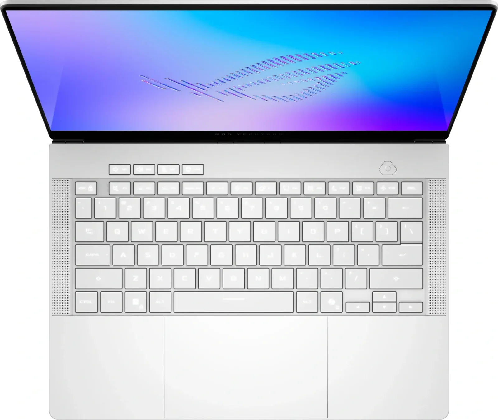 Ноутбук Asus ROG Zephyrus G14 GU405AW-SY024W Core Ultra 9 386H 32Gb SSD1Tb NVIDIA GeForce RTX5080 16Gb 14 OLED 3K 2880x1800 Windows 11 Home white WiFi BT Cam Bag 90NR0P83-M000Y0 - фото 7