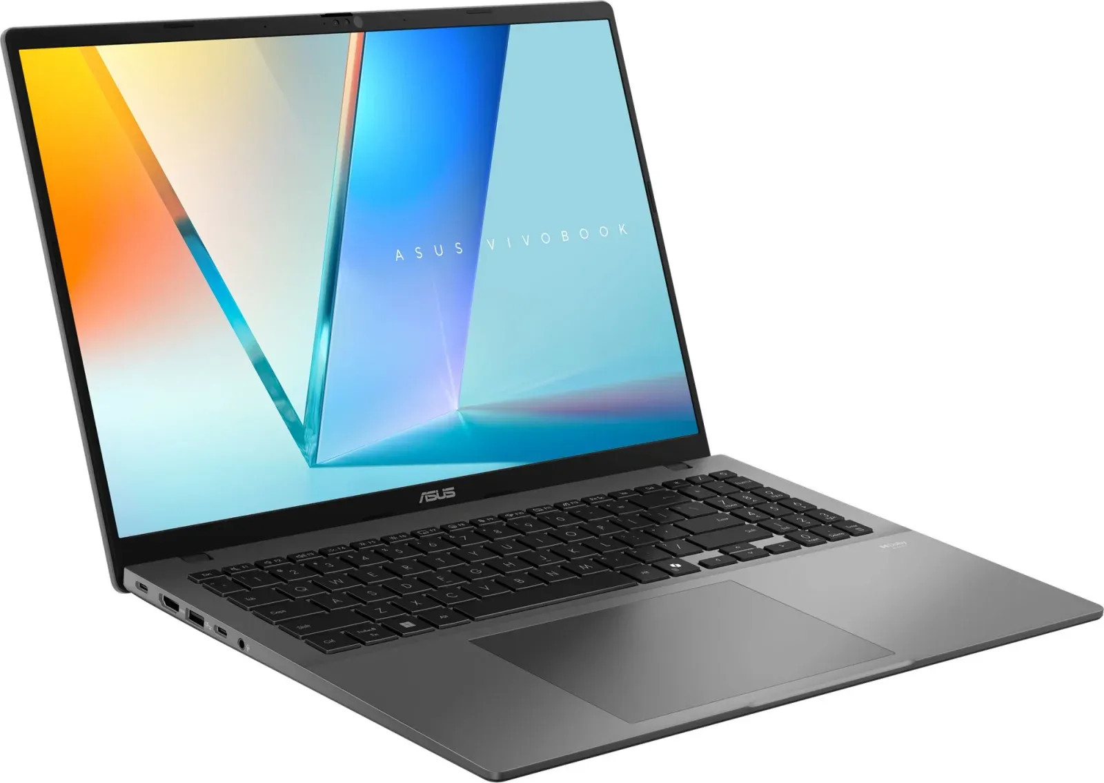 Ноутбук Asus VivoBook S16 M3607HA-RP244 Ryzen 7 260 32Gb SSD512Gb AMD Radeon 780M 16 IPS WUXGA 1920x1200 без ОС grey WiFi BT Cam 90NB16F1-M00ES0 - фото 2