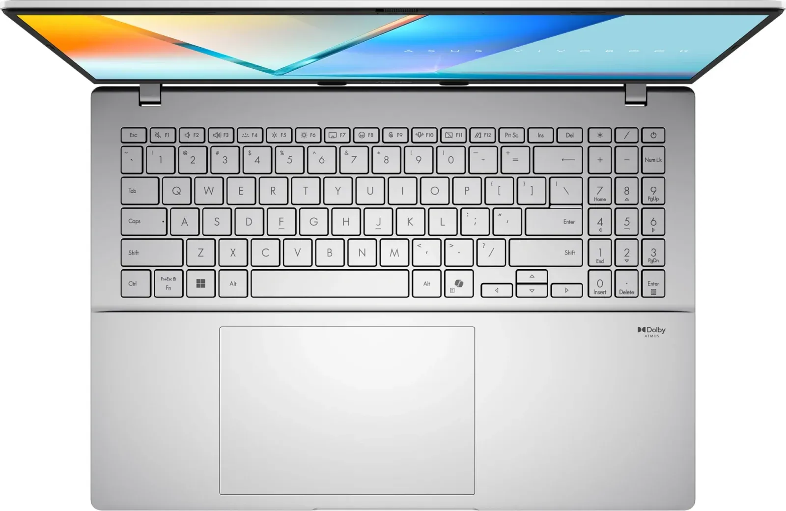 Ноутбук Asus VivoBook S16 S3607AA-SH097 Core Ultra 5 325 16Gb SSD1Tb Intel Graphics 16 OLED WUXGA 1920x1200 без ОС silver WiFi BT Cam 90NB1731-M00810 - фото 5