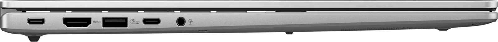 Ноутбук Asus VivoBook S16 S3607AA-SH097 Core Ultra 5 325 16Gb SSD1Tb Intel Graphics 16 OLED WUXGA 1920x1200 без ОС silver WiFi BT Cam 90NB1731-M00810 - фото 8