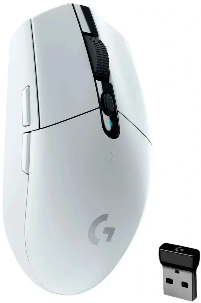 Мышь Logitech G304 Lightspeed белый оптическая 12000dpi беспров. USB 5but 910-005294 - фото 3