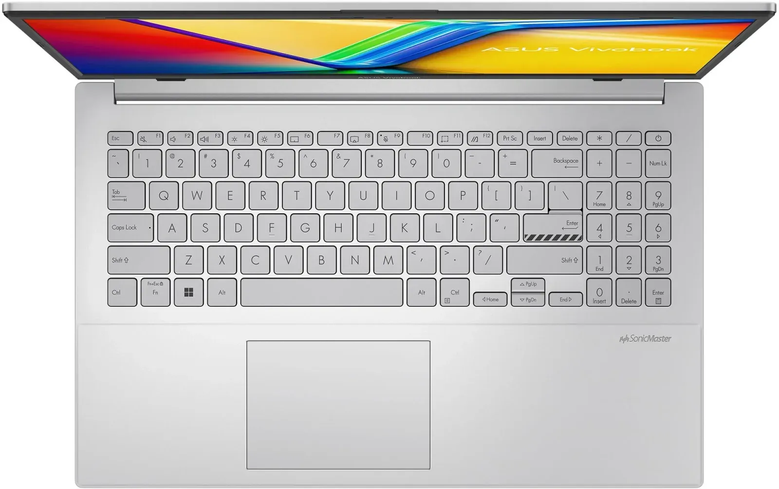 Ноутбук Asus Vivobook Go 15 E1504FA-BQ5036 Ryzen 5 40 8Gb SSD512Gb AMD Radeon 610M 15.6 IPS FHD 1920x1080 без ОС silver WiFi BT Cam 90NB0ZR1-M07490 - фото 5