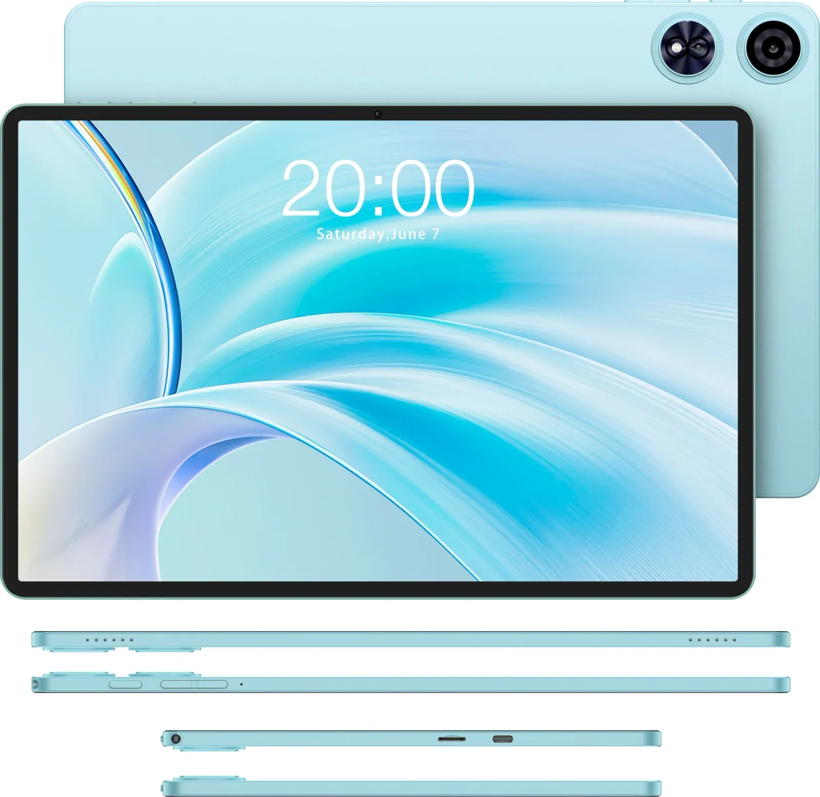 Планшетные компьютеры TECLAST P50 Case голубой - фото 2