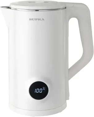 Чайник электрический Supra KES-1884DP 1.8л. 2200Вт белый корпус: пластик - фото 2