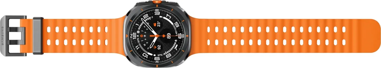 Смарт-часы Samsung Galaxy Watch Ultra LTE Watch Ultra 47мм 1.5 AMOLED корп.черный титан рем.оранжевый SM-L705FZA1CAU - фото 2