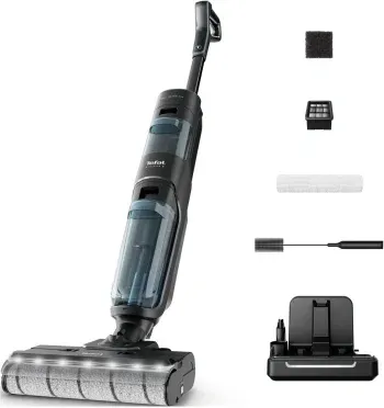 Пылесос моющий Tefal X-Clean 5 GF5555F0 200Вт серый/черный - фото 7