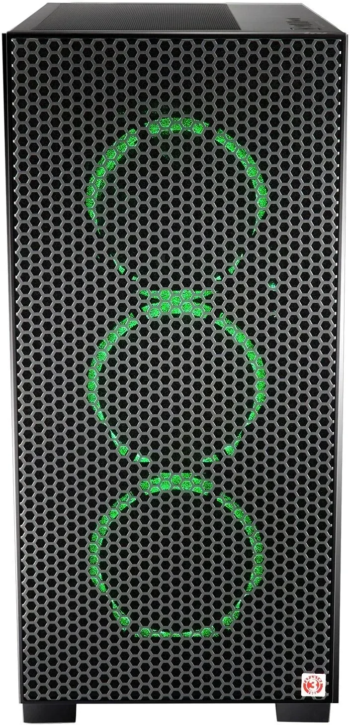 ПК IRU Corp 710Z7GP TWR i7 12700F 2.1 32Gb SSD1Tb RTX4060Ti 8Gb FreeDOS GbitEth 850W черный RUS 2154647 - фото 4