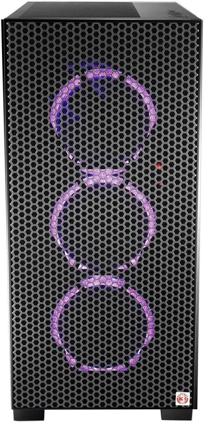 ПК IRU Corp 710Z7GP TWR i7 12700F 2.1 32Gb SSD1Tb RTX4060Ti 8Gb FreeDOS GbitEth 850W черный RUS 2154647 - фото 5