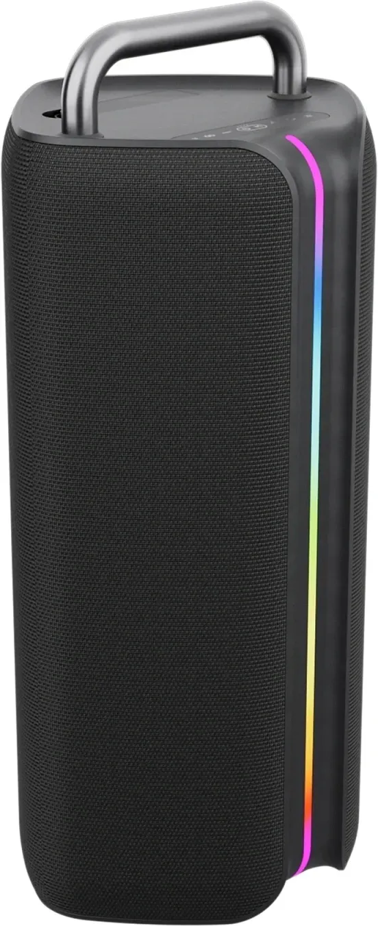 Колонка порт. Ural Молния Бит черный 420W 1.1 BT/3.5Jack/USB-C 10м 8000mAh УРАЛ МОЛНИЯ БИТ - фото 4