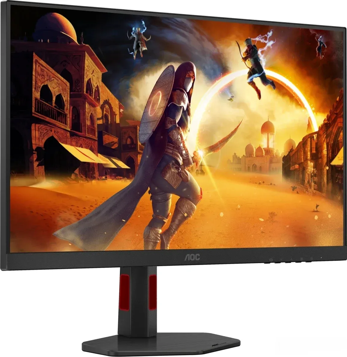 Монитор AOC 27 Q27G4SRU черный IPS LED 16:9 HDMI M/M матовая HAS Piv 1000:1 450cd 178гр/178гр 2560x1440 300Hz G-Sync DP 2K 6.11кг - фото 5