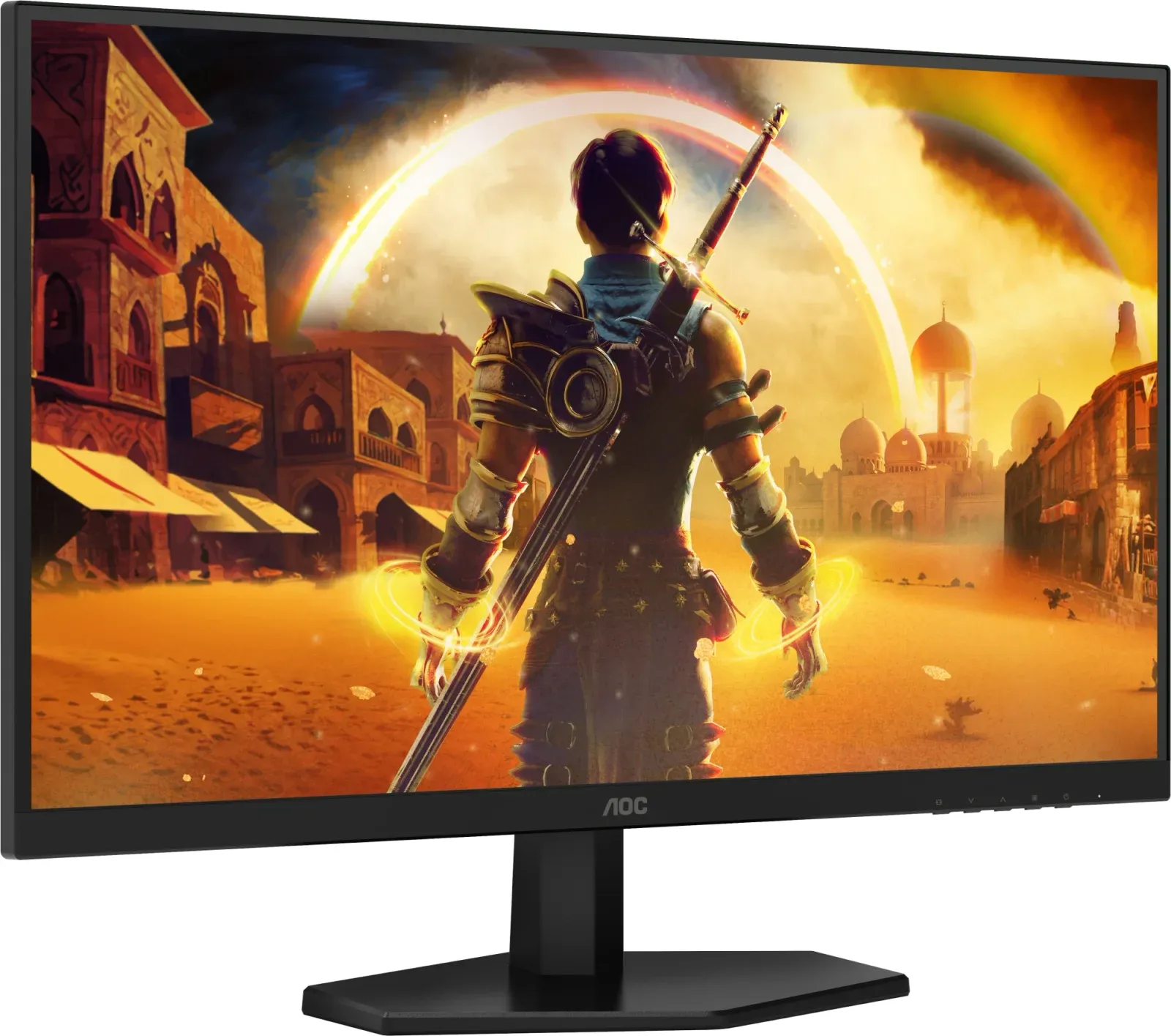 Монитор AOC 27 Q27G42XE черный IPS LED 1ms 16:9 HDMI M/M матовая 300cd 178гр/178гр 2560x1440 180Hz FreeSync DP 2K 3.88кг - фото 6
