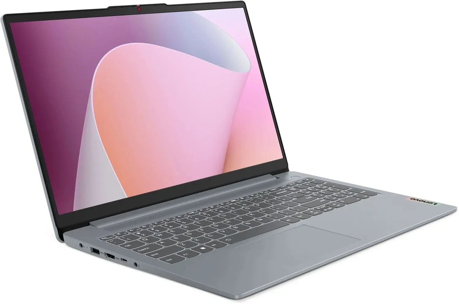 Ноутбук Lenovo IdeaPad Slim 3 15AMN8 Ryzen 3 7320U 8Gb SSD512Gb AMD Radeon 610M 15.6 IPS FHD 1920x1080 без ОС grey WiFi BT Cam 82XQ00XLSA - фото 4