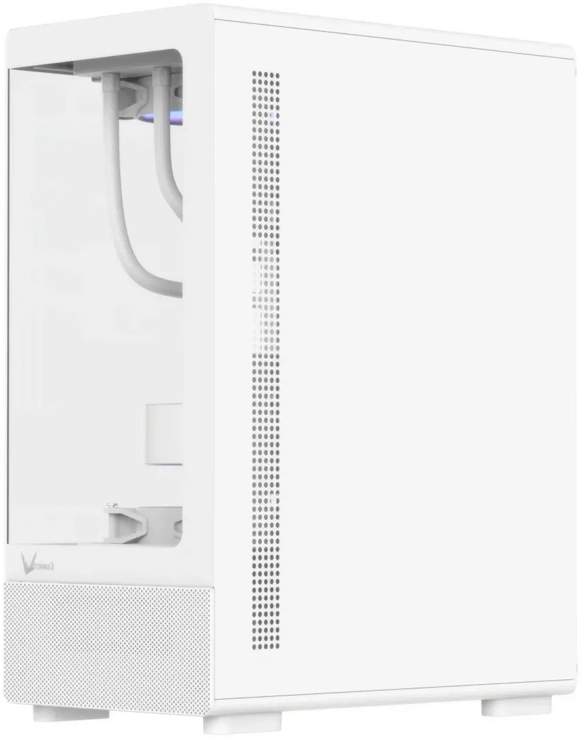 Корпус Formula Crystal Z1CM v2 белый без БП mATX 1xUSB2.0 1xUSB3.0 audio bott PSU - фото 6