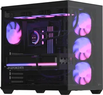 Корпус Formula Crystal Z2 v2 черный без БП ATX 10x120mm 3x140mm 1xUSB2.0 1xUSB3.0 audio bott PSU - фото 8