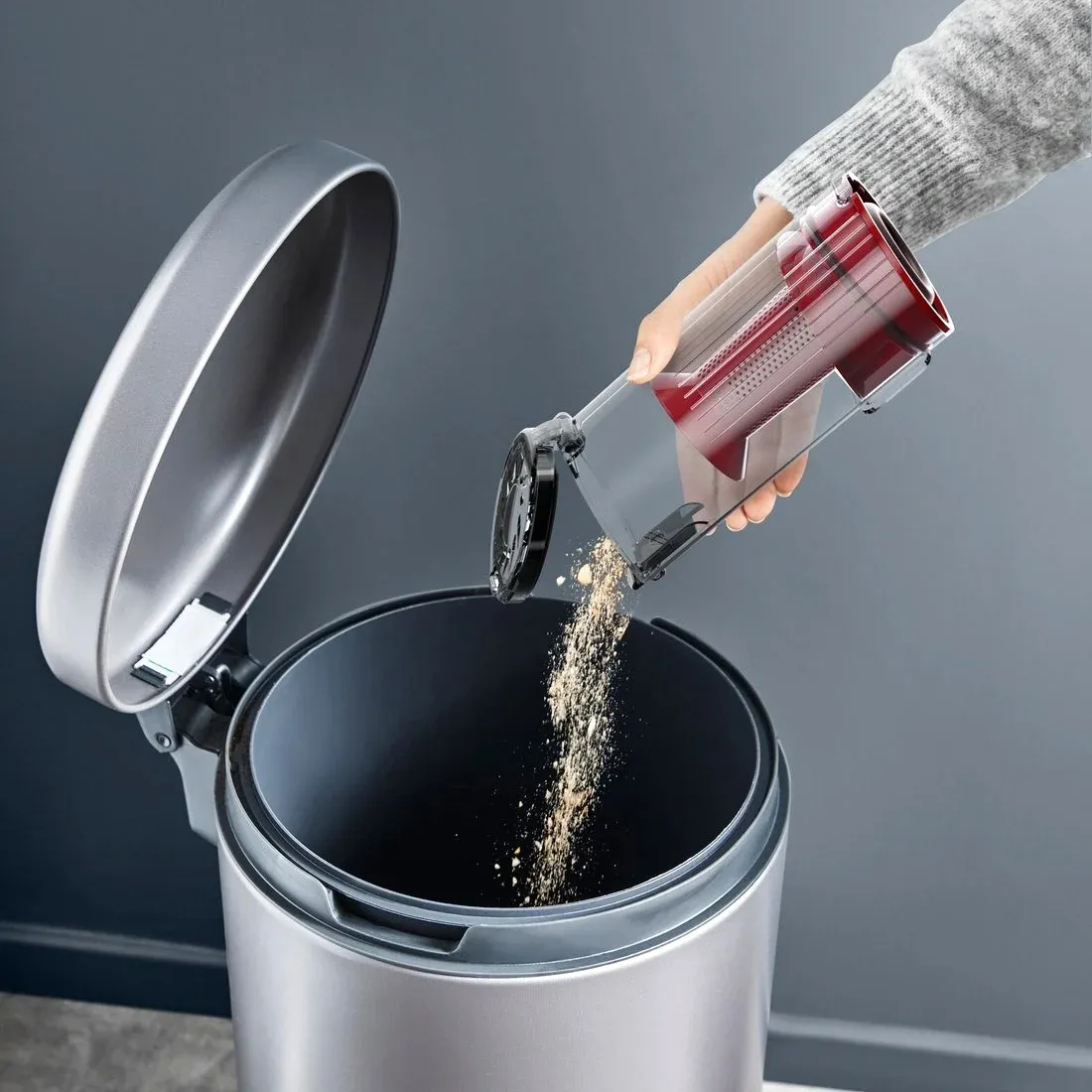 Пылесос Tefal TY6A83WO 480Вт черный/красный - фото 6