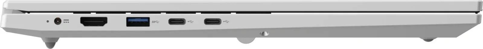 Ноутбук Maibenben M16B-R574UM Ryzen 5 7430U 8Gb SSD512Gb AMD Radeon Graphics 16 IPS FHD+ 1920x1200 Windows 11 Home silver WiFi BT Cam 4825mAh M16B-R574UM0B14HS3E10 - фото 4
