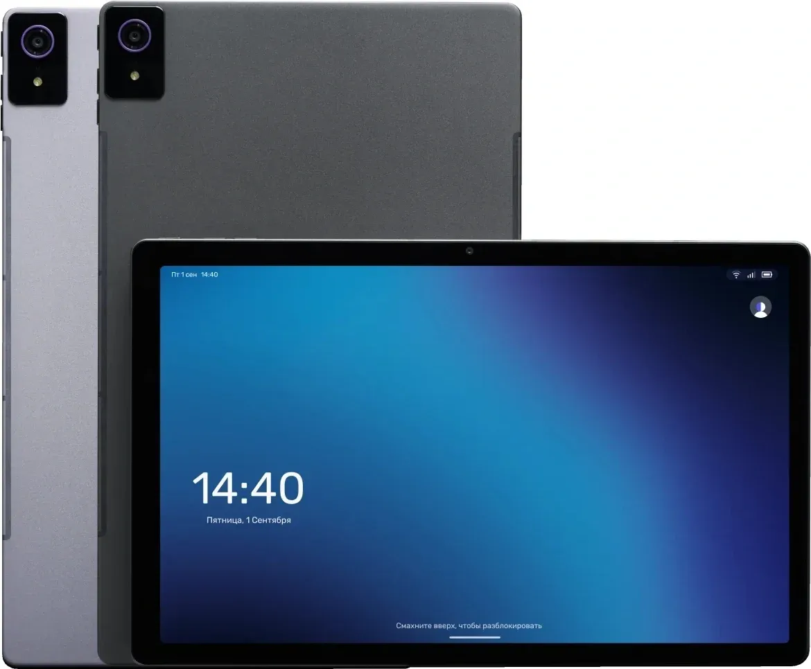 Планшет Kvadra TS11.1B2 РСЕН.466229.001-01 2.4 8C RAM6Gb ROM128Gb 10.95 IPS 2000x1200 4G KvadraOS серый 13Mpix 5Mpix BT WiFi microSD 256Gb 9000mAh 8hr - фото 6
