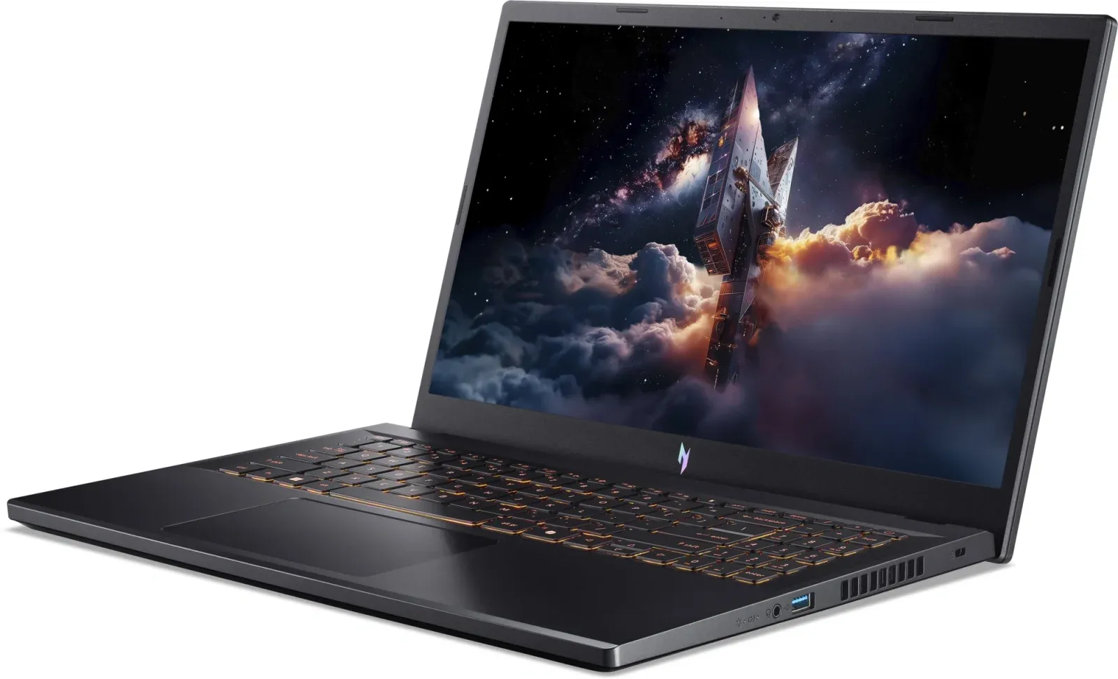 Ноутбук Acer Nitro V 15 ANV15-52-74Y5 Core i7 13620H 16Gb SSD1Tb NVIDIA GeForce RTX5050 8Gb 15.6 IPS FHD 1920x1080 Windows 11 Home Multi Language black WiFi BT Cam NH.QZ9SA.009 - фото 3