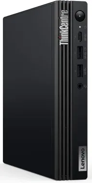 Неттоп Lenovo ThinkCentre Tiny M70q-5 slim i5 14400T 1.5 16Gb SSD512Gb UHDG 730 Windows 11 Pro 64 GbitEth WiFi BT 90W мышь клавиатура черный 12TD004HUM - фото 8
