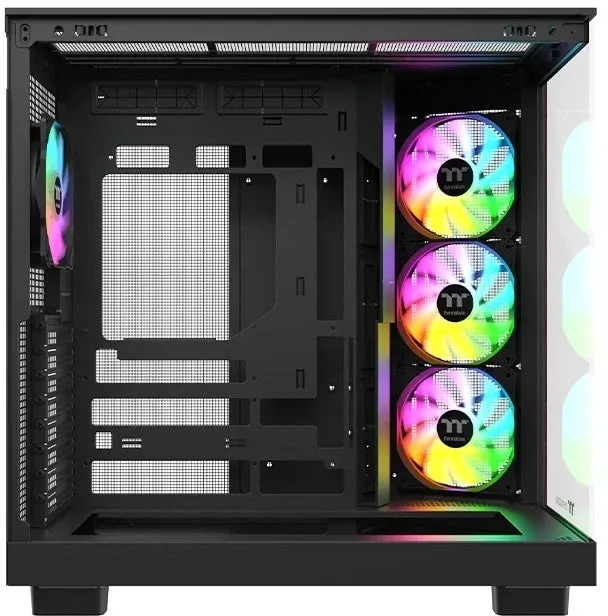 Корпус Thermaltake View 380 XL WS черный без БП ATX 6x120mm 2x140mm 2xUSB3.0 audio bott PSU - фото 5