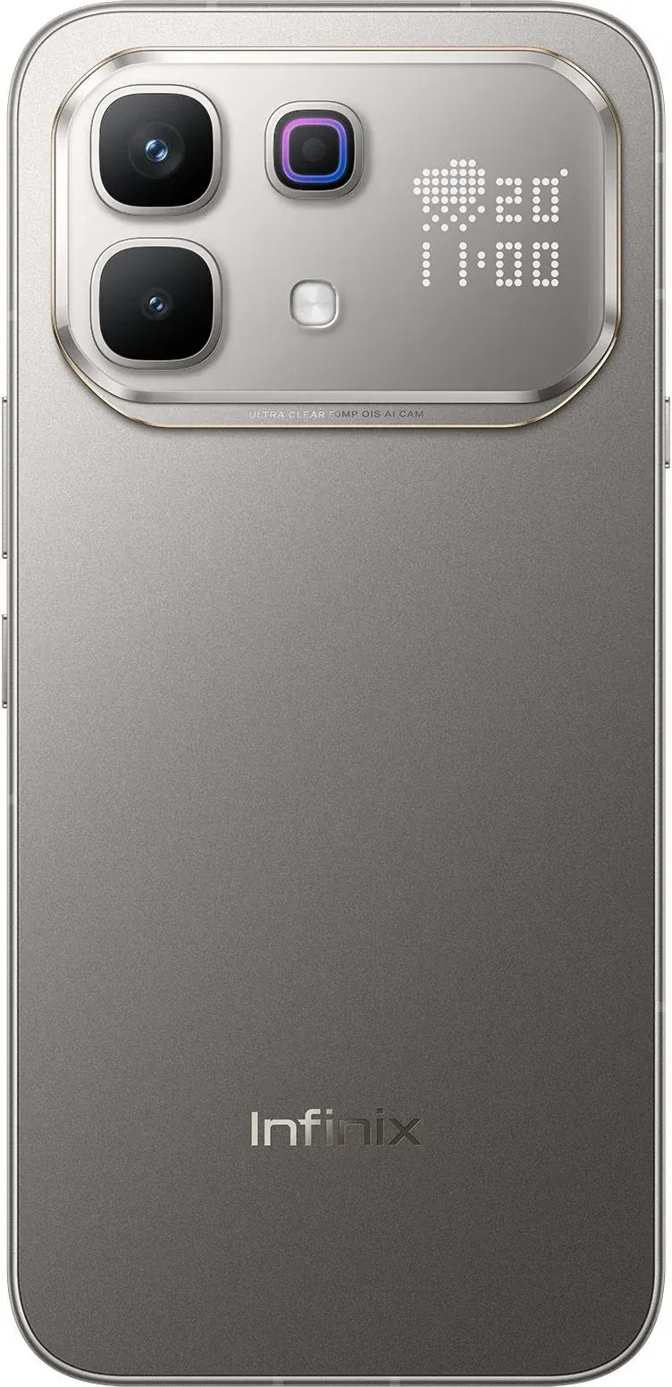Смартфон Infinix X6878 Note 60 Pro 256Gb 8Gb титан моноблок 3G 4G 2Sim 6.78 1208x2644 Android 16 50Mpix 802.11 a/b/g/n/ac/ax NFC GPS GSM900/1800 GSM1900 Protect FM - фото 3