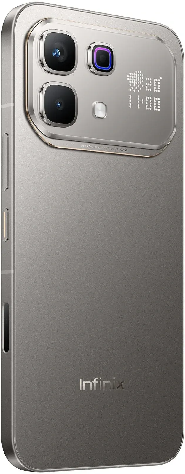Смартфон Infinix X6878 Note 60 Pro 256Gb 8Gb титан моноблок 3G 4G 2Sim 6.78 1208x2644 Android 16 50Mpix 802.11 a/b/g/n/ac/ax NFC GPS GSM900/1800 GSM1900 Protect FM - фото 6
